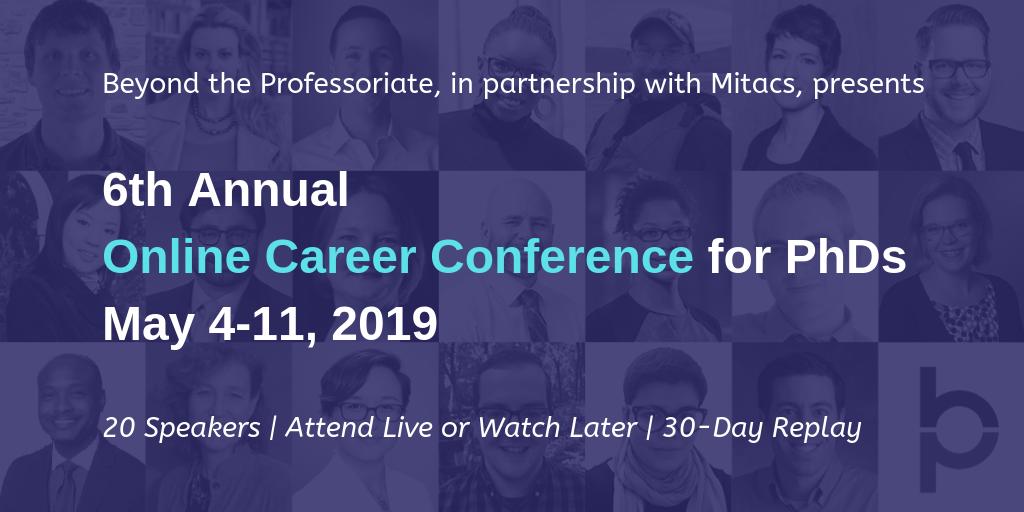From a past #beyondprof conference attendee: “The flexible options of participating live and/or watching recorded sessions later make the conference accessible and allow you to participate according to your schedule.”

Are you joining this year? Sign up at buff.ly/2IOsc8K