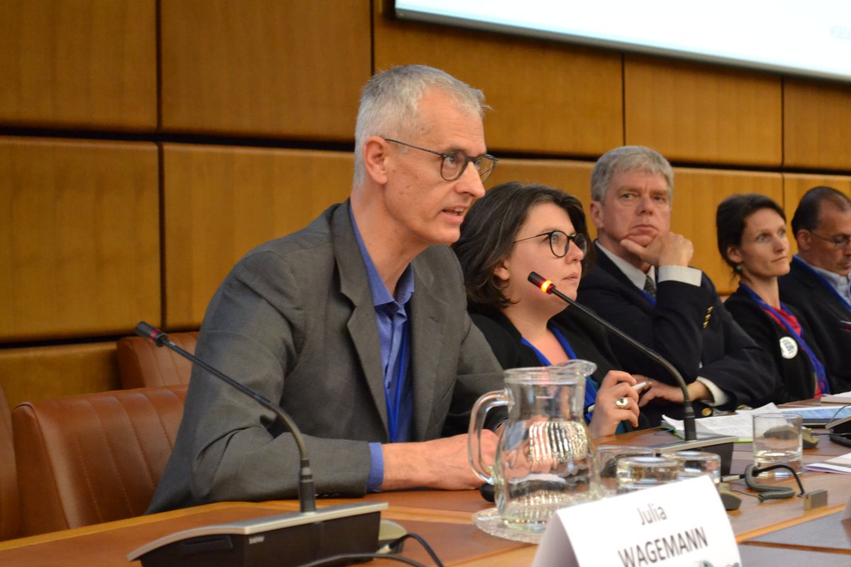 GEOSecretariat's tweet photo. "GEO can provide strong support for the implementation of international policies like the #MinamataConvention and the #StockholmConvention by strengthening its knowledge platform." - Sergio Cinnirella, @iiacnr, GEO Global Observation System for #Mercury (#GOS4M) 

#GEOdatatech https://t.co/RHSJKH0oWd