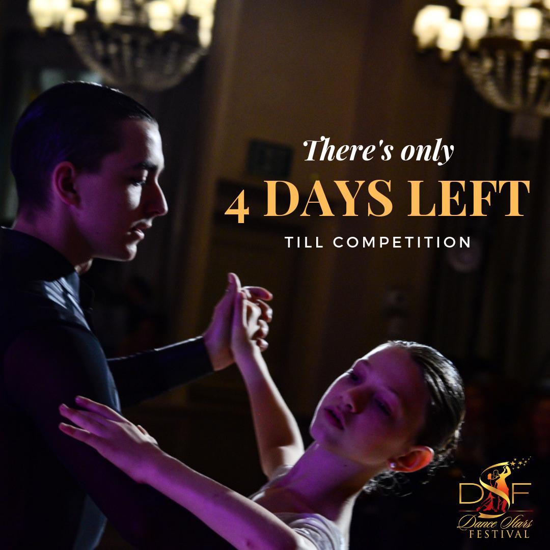 Guess what? DSF 2019 is only 4 days away! Our Dance Congress will be on April 26th and our Competition will be on April 27th! Buy your tickets and submit your entries on dancestarsfestival.com
#dancestarsfestival #dsf2019 #dsf #ballroomdance #dance #dancer