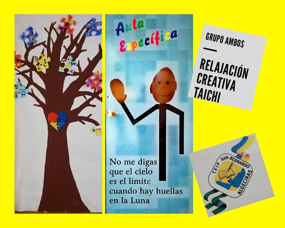 #CEIP_SanBernardo una experiencia placida, divertida y muy relajada. Mucho arte, emociones, música y risas #OfertaEducativaAlgeciras #AMBOSPresente #RelajaciónCreativa #TaiChi #EducaciónEmocional #AtenciónPlena