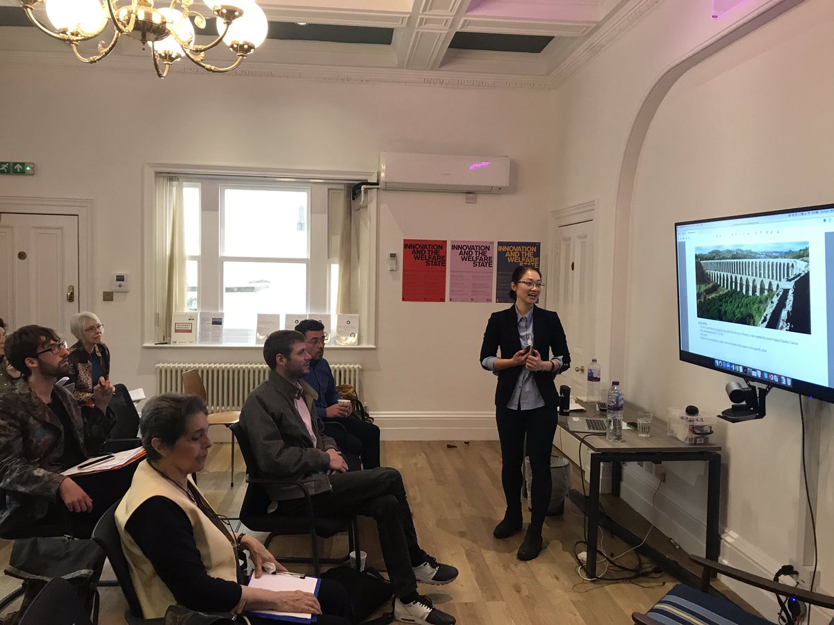 IIPP_UCL's tweet photo. .@Jenny_TANguyen presenting her research on public services in ancient cities #RethinkingState https://t.co/rgfCWWoxwb