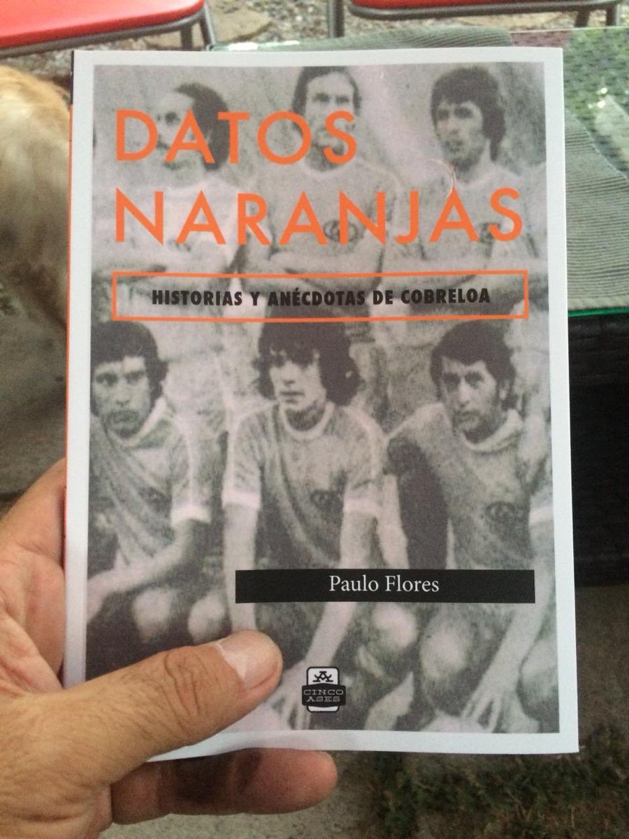 paulofloresgol's tweet photo. Feliz día del libro y gracias a editorial Cinco Ases por hacer cumplir mi sueño de escribir páginas sobre mi club:Cobreloa. https://t.co/5okXkFCOSY