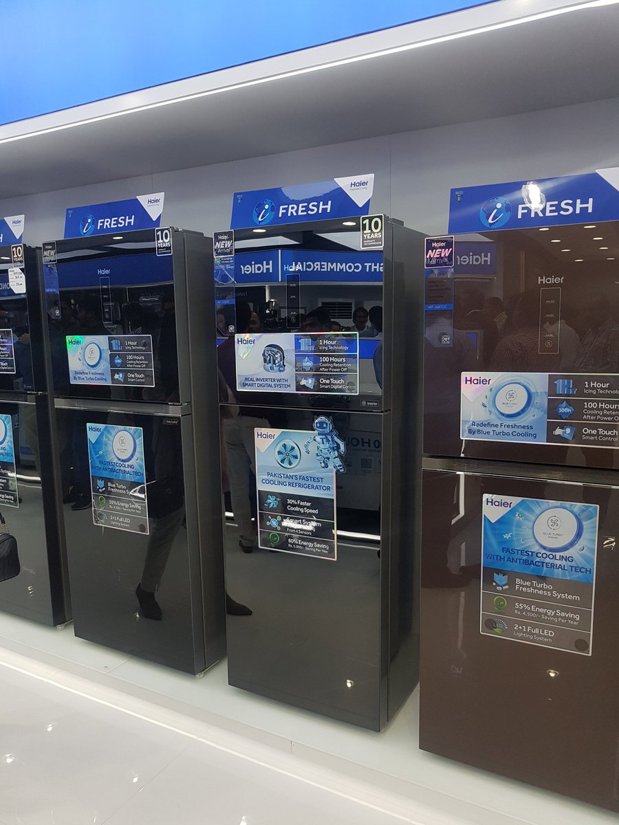 ItsSalahMate's tweet photo. Haier Smart Home Zone not only has all the appliances but allows customers to have a proper demonstration and first hand experience
#iSmartHome
#iSmartLiving
#HaierPakistan https://t.co/MwDeEMG5xK