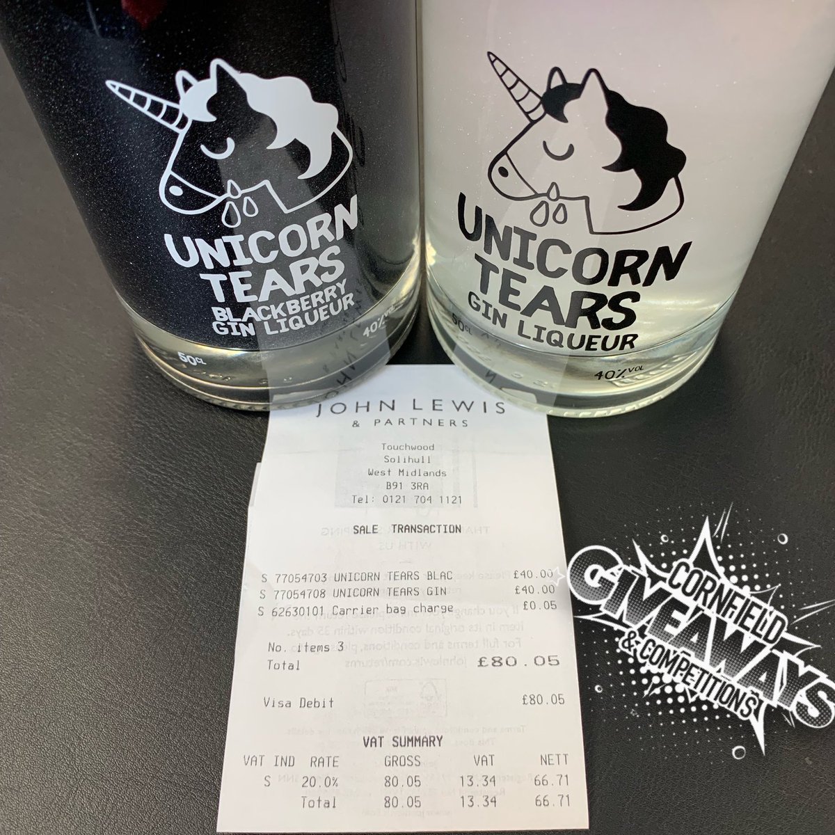 Live in the 🇬🇧 and want a chance to win 2 bottles of 🦄🦄Unicorn Tears Gin?🦄🦄 head over to our Facebook page for details on how to enter! FREE TO ENTER!! facebook.com/CornfieldGivea…