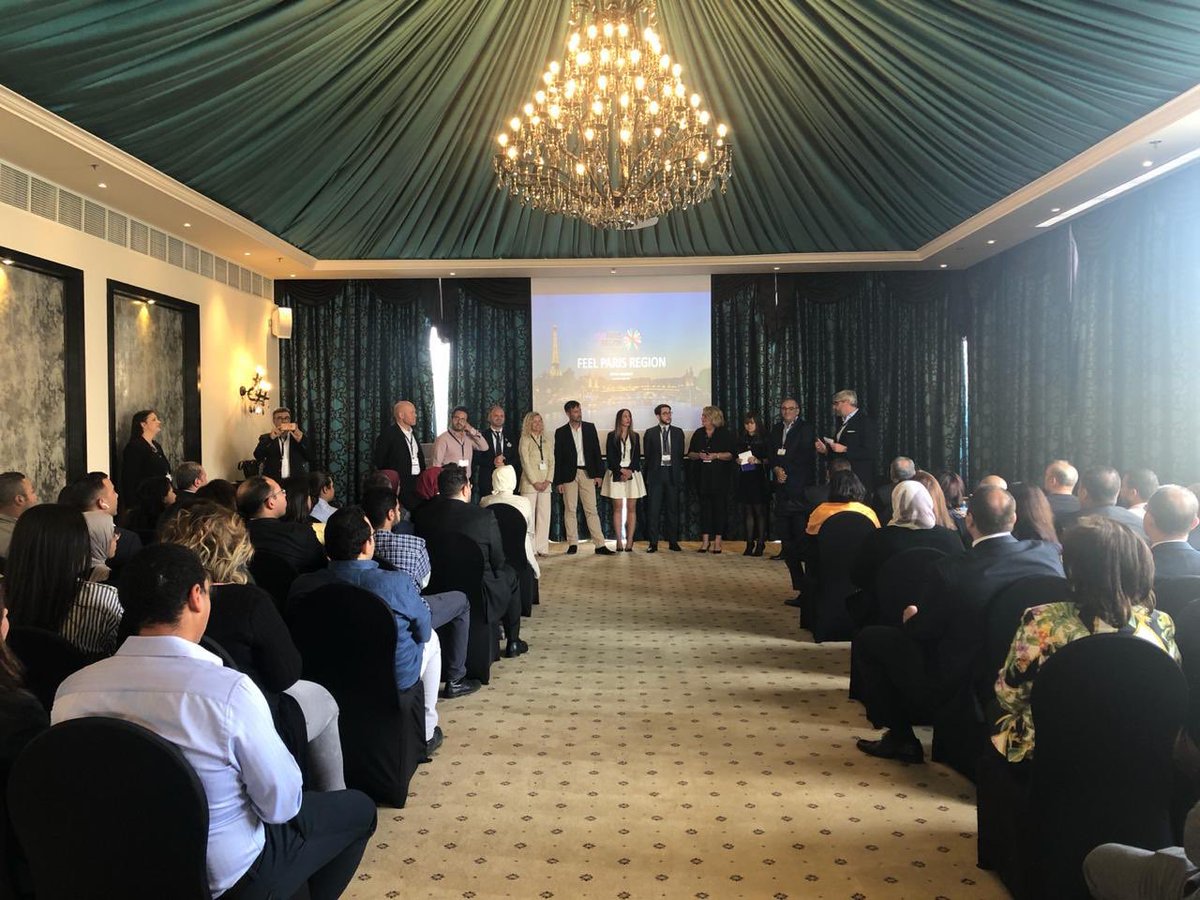 VisitParisIdf's tweet photo. Opération #ParisRegion au Caire avec 9 partenaires franciliens pour rencontrer plus de 80 TO, en partenariat avec @atout_france #qualité #promotion #visitparisregion. Opération en amont du Workshop Marhaba à Dubai. https://t.co/yeiKUEQfJH