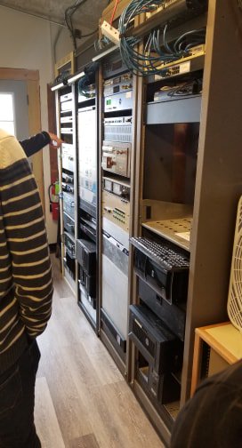 WRPNRadio's tweet photo. Last week WRPN took a trip to the local radio station The Bug to check out their setup.

Thanks @sarahkinger for the photos! https://t.co/ipCwPd2TPJ
