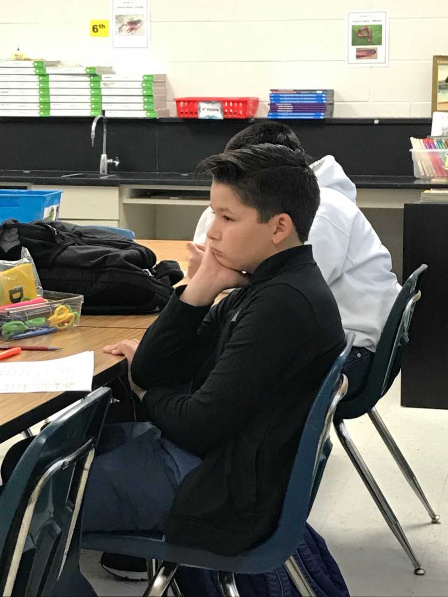 AikenMiddleSch's tweet photo. Dr. Bacon’s students are in deep focus and thought as they watch “Man vs. Earth” by Prince Ea as we celebrated Earth Day. We also planted seeds in honor of Mother Earth and wrote apology letters for our part in the destruction of Mother Earth. #concernedstudents https://t.co/JuGhmh1W4t
