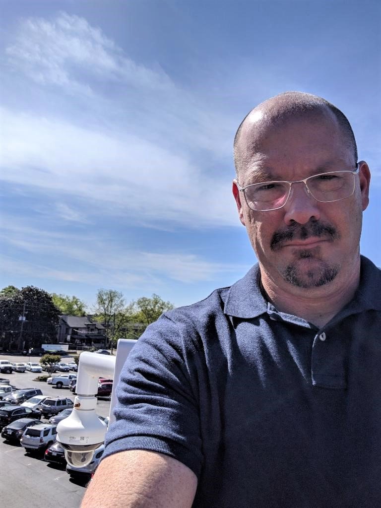 stealthvideocom's tweet photo. Steath Video owner Alan Bacon is all blue skies and sunshine atop Atlanta's Peachtree Shopping Center today.Get your business--or entire shopping center like this one--under Stealth Cover too! https://t.co/rOwBxGgzGx 770-591-1441
#StealthVideo #CCTV #CCTVNationwide #VideoSecurity https://t.co/LXIDsWxtry
