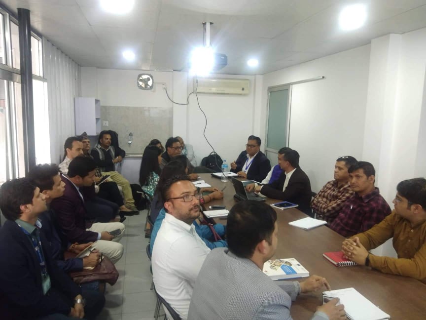 NeptaNepal's tweet photo. At the initial days of Tornado,we worked hard to raise the need of rehabilitation on health cluster meeting of MoHP. Thanks to our response coalition lead(@HI_UnitedStates in Nepal) for helping us to advocate.Finally we were the team assigned by MoHP for rehabilitation #globalPT https://t.co/cC29mhYEva