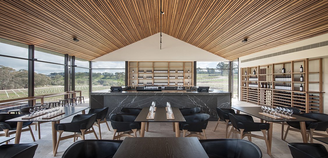 Last year <a href="/studio_gram/">studio -gram</a>'s design 'St Hugo' a vineyard’s bar took away the Specialist Bars Award in the World Interiors News Awards 2018 - read more about about them here: worldarchitecturenews.com/article/152072…