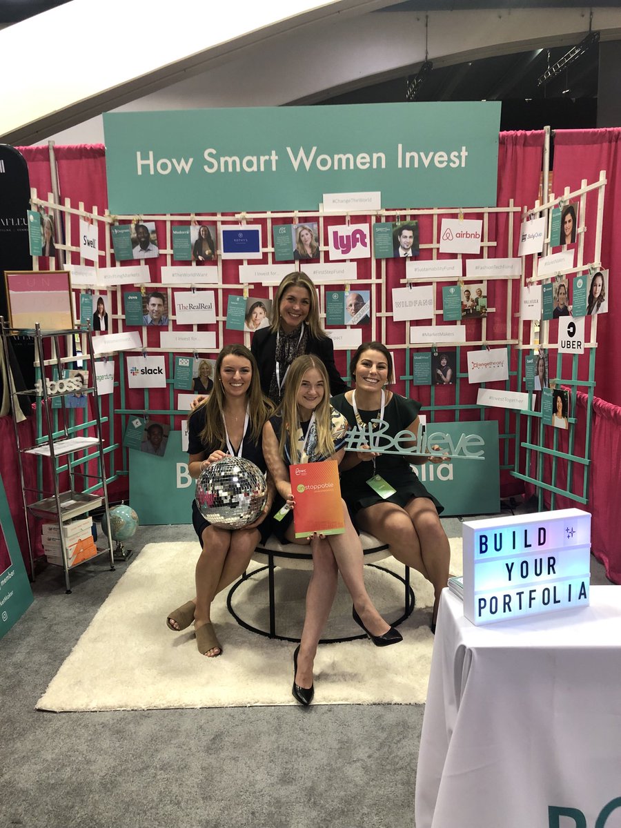 We 💜 our <a href="/portfolia/">Eszter Harmath</a> team helping women build a Portfolia of early stage companies! My favorite?? I’ll never tell! #UnstoppableLikeMe #womeninvest ⁦<a href="/pbwc/">PBWC</a>⁩