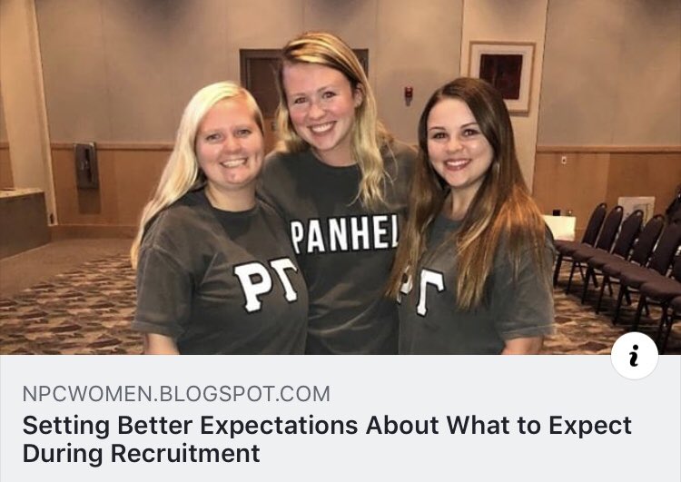 theLaunchPoint's tweet photo. Catch the latest post from @NPCWomen blog guest writer, Colleen F. at James Madison University. She’s a member of JMU’s Pahellenic Exec Team. Read more at: https://t.co/JEc7vL4X3E

For more info about the PNMO or RCTO programs, please contact us at: info@launchpointconsulting.com https://t.co/kJ75s5GSy2