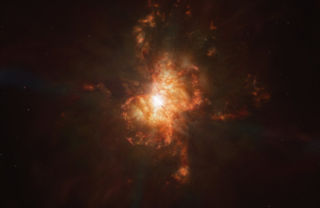 charlenesims17's tweet photo. Formation of the Southern Crab Nebula https://t.co/OHqgnNm4Y7