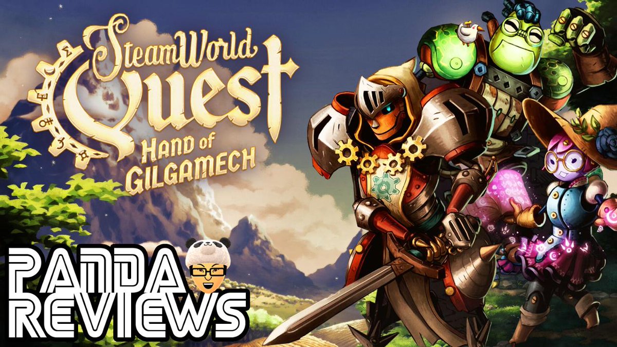 MrPanda2002's tweet photo. Here's my review of @ImageForm's SteamWorld Quest: Hand of Gilgamech, a card-battle RPG starring medieval steampunk robots, for the #NintendoSwitch! #SteamWorldQuest @Thunderfulgames #SWQuest
https://t.co/DWBkuDbQhq https://t.co/oVL1HZAgwb