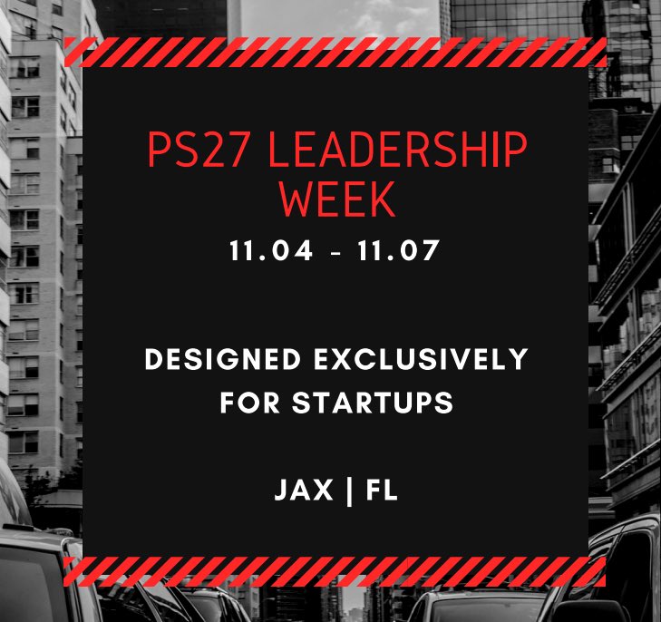 intogoapp's tweet photo. If you’re a #Startup you need apply. The relationships you will build at #PS27LeadershipWeek last a lifetime. @PS27Ventures https://t.co/qvt2fQGy3M https://t.co/CO6j3A7nzi