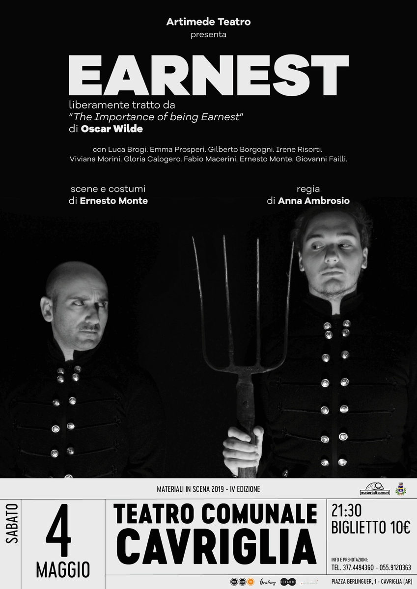 MaterialiSonori's tweet photo. Materiali In Scena 2019
Artimede Teatro in "
Teatro di Cavriglia > 04.05.2019 https://t.co/uhVXnnNAQE
