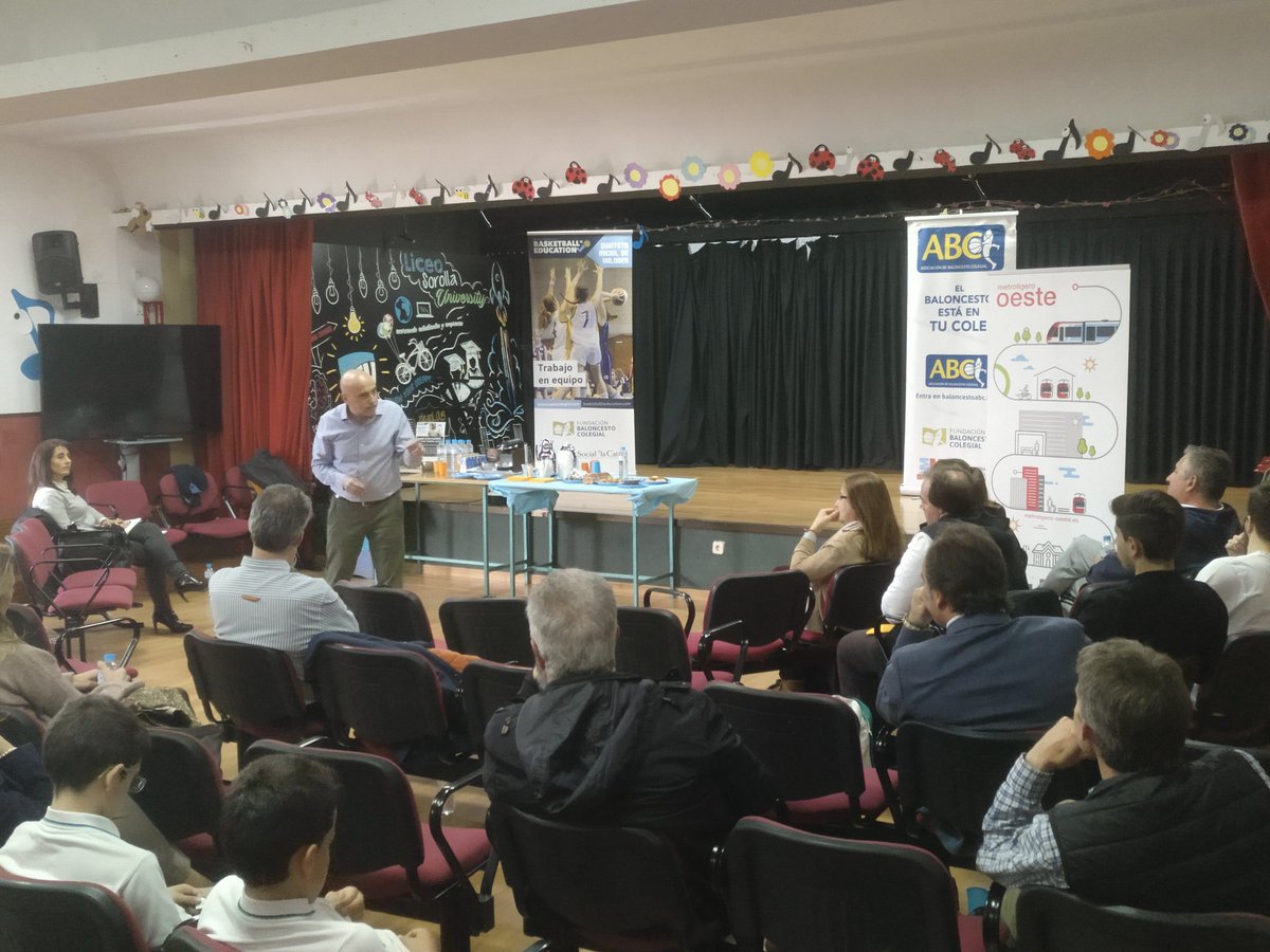 baloncestoABC's tweet photo. "El enfrentarte a la adversidad es parte de la experiencia educativa del deporte" @chemabuceta https://t.co/wclg7L4ThV