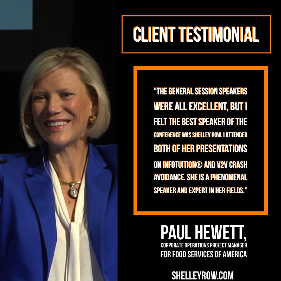 ShelleyRow's tweet image. Thank you for such great feedback!! #clientreferrals #feedback #speaker