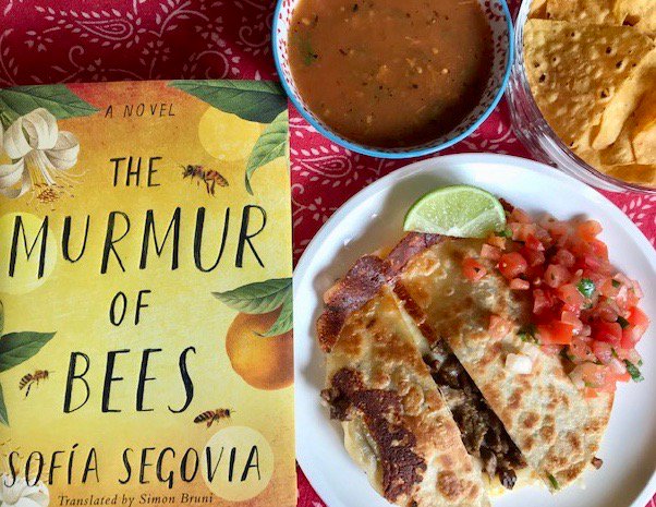 bookclubcookboo's tweet photo. For #WorldBookDay, @msofiasegovia’s #TheMurmurofBees, the story of a remarkable young boy's effect on his adoptive family during the Mexican Revolution. #bookclub menu https://t.co/aqvlnfZN9w Enter #BookClubDaily #giveaway @amazonpub: https://t.co/YEATFbKuAg https://t.co/ns23JzKzvl