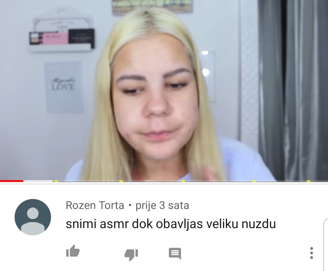 svajpap's tweet photo. Nasa Sultanija trazila prijedlog sta da snima u iducem asmr videu pa ga je i dobila #emilijamilojevic #asmrqueen https://t.co/ktfdxJhtlG