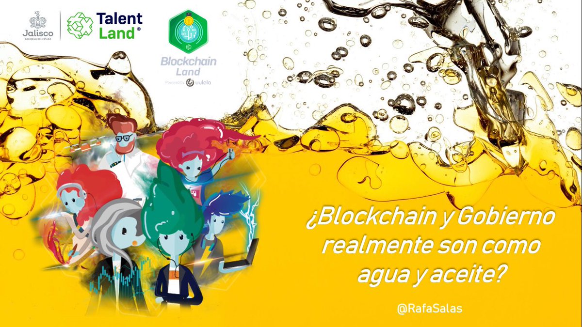 Embotellando's tweet photo. En una hora (12h) en el escenario de #BlockchainLand en #TalentLand se presentará @RafaSalas para explicar las relaciones de la #TecnologíaBlockchain con el #SectorPúblico

Pueden seguir la transmisión en vivo desde esta página: https://t.co/JjvZS2KIUD  No se lo pueden perder https://t.co/b5MZzNAx7K