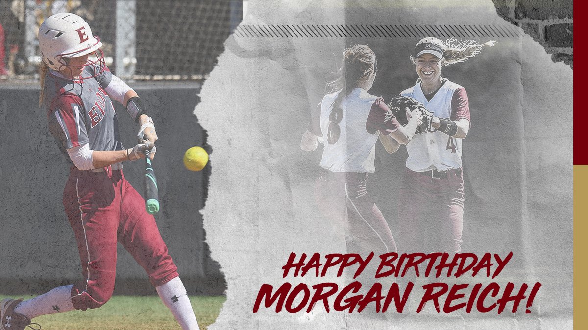 ElonSoftball's tweet photo. 🎉 Wishing a Happy Birthday to junior Morgan Reich! Hope you have a great day! 🎉

#EUSB 🥎 https://t.co/B9FSQBybB4