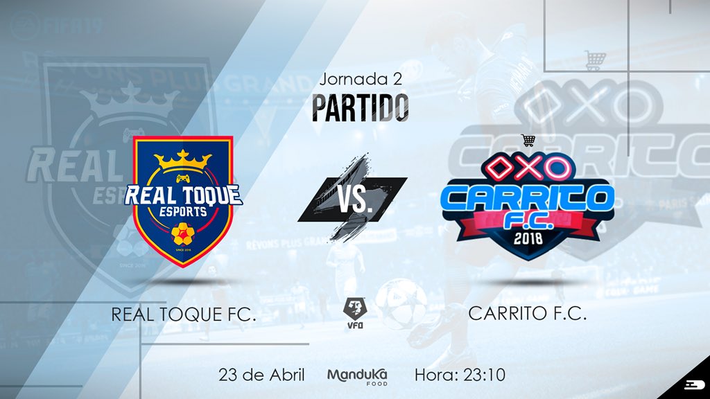 🏟 Dia de Partido 

<a href="/VFOspain_ps/">VFOspain PS</a> | Liga

🏆Regional AR
📆Jornada 2
🆚 @FcCarrito
⏰23:10

Puedes seguir el partido en directo desde nuestro canal
⬇️⬇️⬇️

🎥 youtube.com/channel/UCiIbC…

#GoReal❤️💙💛

Partido patrocinado por mandukafood.com