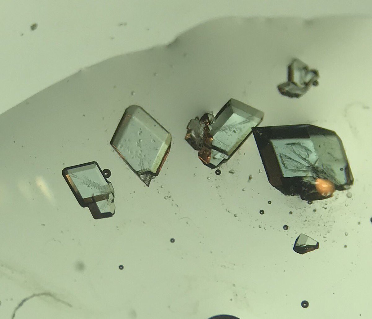 Jsperling91's tweet image. I believe the technical term for these neodymium crystals is “big ol’ gigantic boulders” #fblockrocks #chemistry