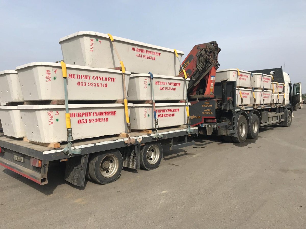 After the long weekend there were two loads ready to head off bright and early this morning #precast #concrete