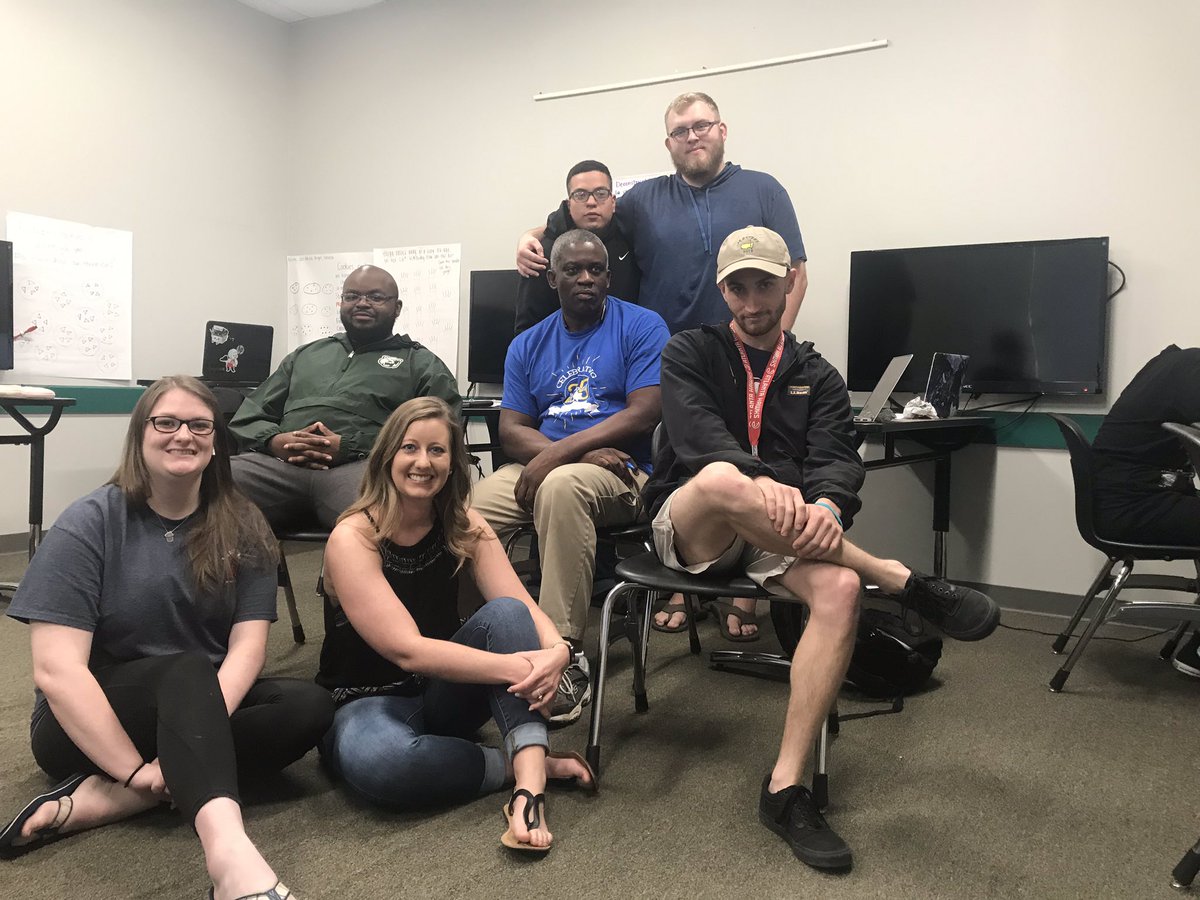ashmherrington's tweet photo. First year of student teaching is complete. It’s been a great year filled with laughs, some tears, &amp; making huge making huge impacts within the classroom. Couldn’t think of a better group to work with. Final year here we come! @DrPageGGC  _ #Andersonsangels #Read3400 #mytribe https://t.co/okPYrjY6mU
