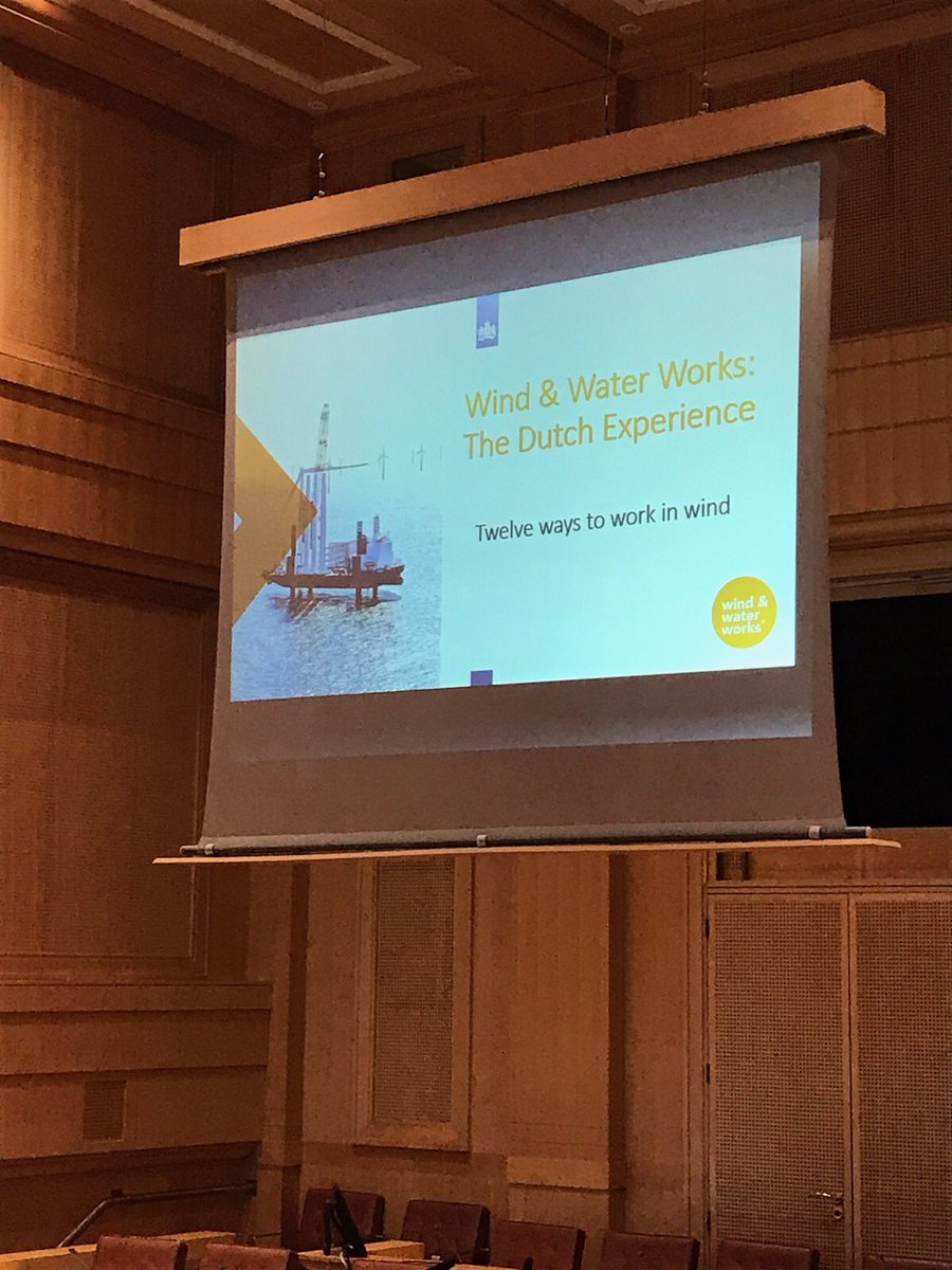 NLeconFR's tweet photo. Inspiring presentation on how Wind &amp; Water Works The Dutch Experience: Twelve ways to work in wind by @TNO during Side Event Floating #offshorewind Opportunities in Occitania organized on 23/4 at Montpellier by @ADOCC_ @NLeconFR  @tradegovuk @ScotDevInt before #fowt2019 https://t.co/KaRYY4B6Nd