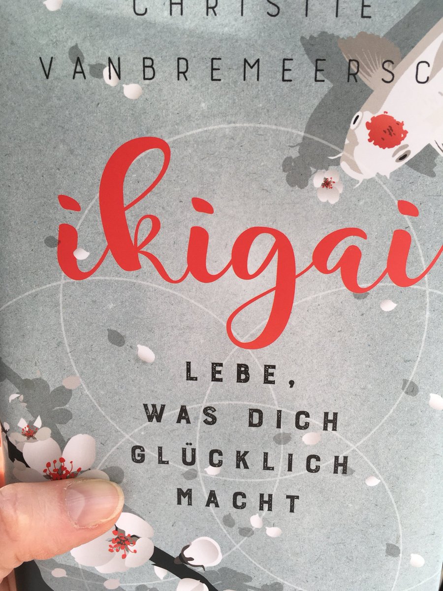 ein Geschenk meinerSchwester ... #ikigai  oder die Kunst für sich ein Gleichgewicht herzustellen von dem, worin ich gut bin, von dem, was die Welt braucht, von dem, was mir Spaß macht und von dem, wovon ich leben kann