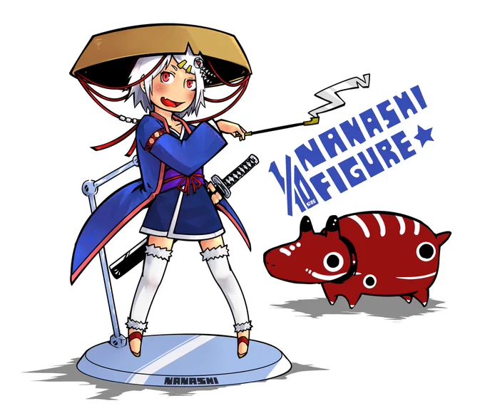 この描きあいスレでミカゲ=サンと出会ったんでしたね。ミカゲ=サンのオリキャラのナナシちゃんを描いたのだ。で、その半年後に一緒に同人誌作ろうぜと持ち掛けるのだが、何故彼を選んだのかは今となっては曖昧3cm。だがその後、創作について深く語り合える数少ない親友となるのだから人生わからんにゃ 