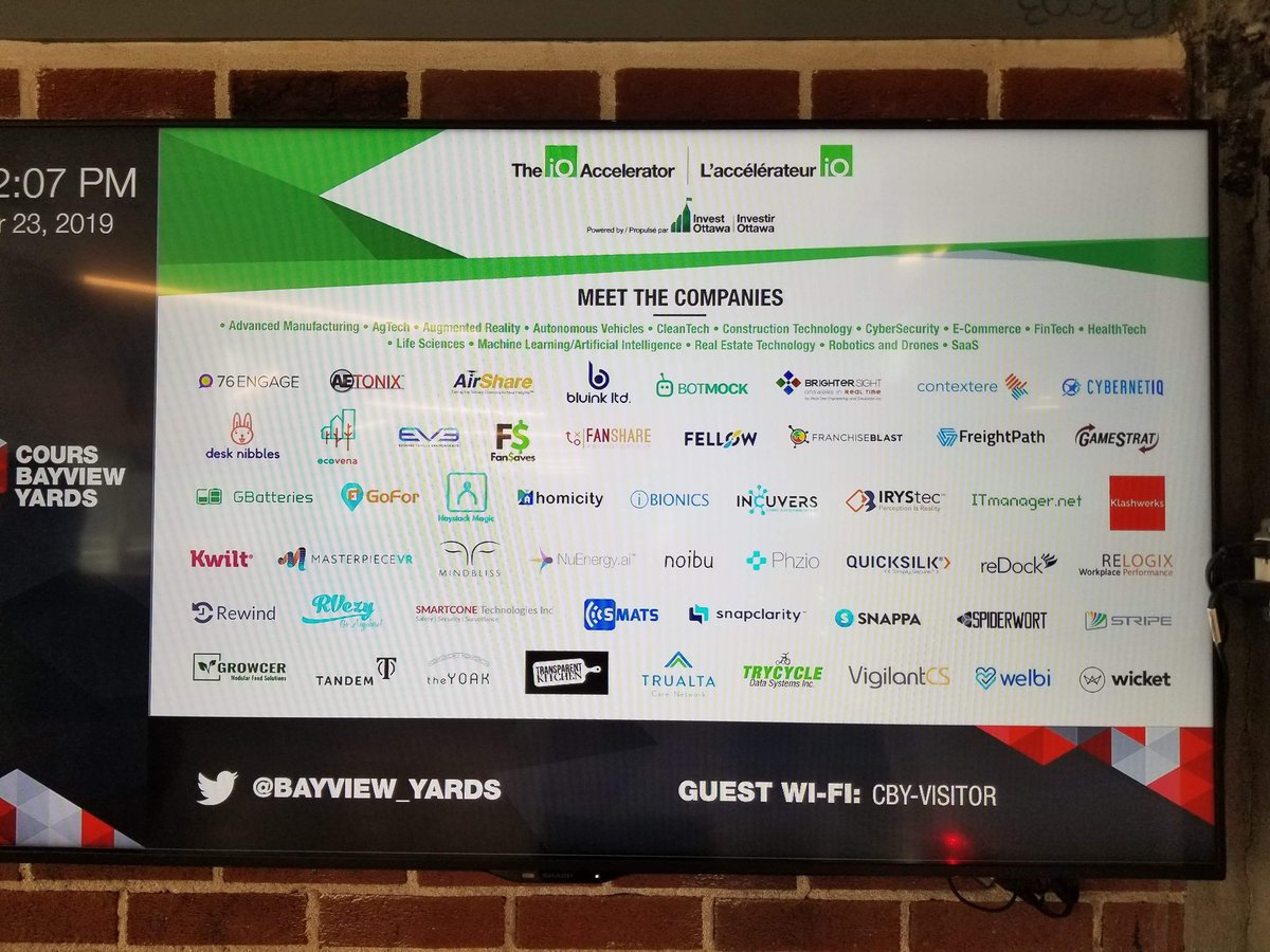 fan_saves's tweet image. @fan_saves is proud to be part of the #IOAccelerator at @Invest_Ottawa! Today, we&apos;re at @Bayview_Yards and seeing our logo next to so many other great #startups never fails to excite us!

#investottawa #accelerator #growth #startup