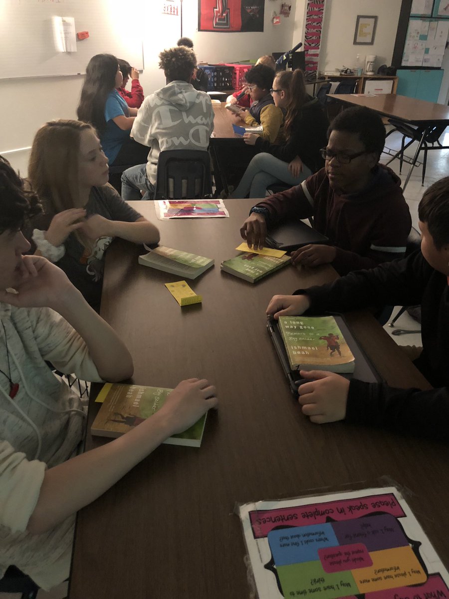 MCoachtoliver's tweet photo. Final Book Club discussions are happening now 📚 @MrsRasmussen10 @KirbyWFISD @Smacunningham #iamwfisd #betheone #youmatter #IDEAGrant https://t.co/Ez9Z6laJXd