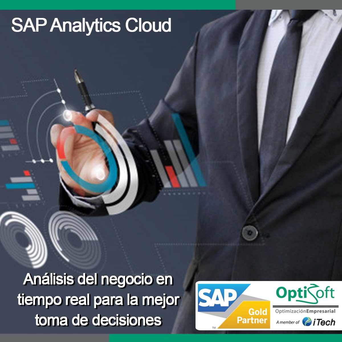 OptiSoft_SAP's tweet photo. SAP Analytics Cloud, apoya la transformación de su organización para que tenga la mejor gestión mejorando y simplificando las analíticas que soporten la toma de decisiones.
#SAP #OptiSoft #SAPAnalytics https://t.co/w4Th9HccIO