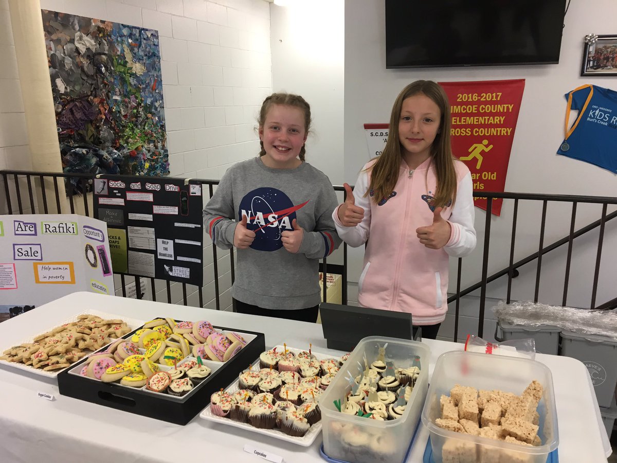 BeChangeAgents's tweet photo. Alyssa and Emma baked together yesterday in order to bring these fabulous treats to us today! Funds go to support their various Change Agent causes #webakeforchange https://t.co/wjKfkrJ64m