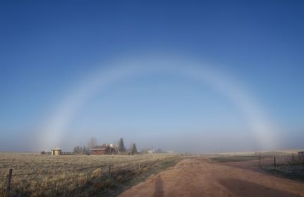 KWUrgentUpdate's tweet photo. Here is a fog bow taken by Sue Engroff Kersey a couple miles south of Laramie, Wyoming this morning. #WYWX #NEWX https://t.co/prlqhqBwXf

— NWS Cheyenne (NWSCheyenne) April 23, 2019