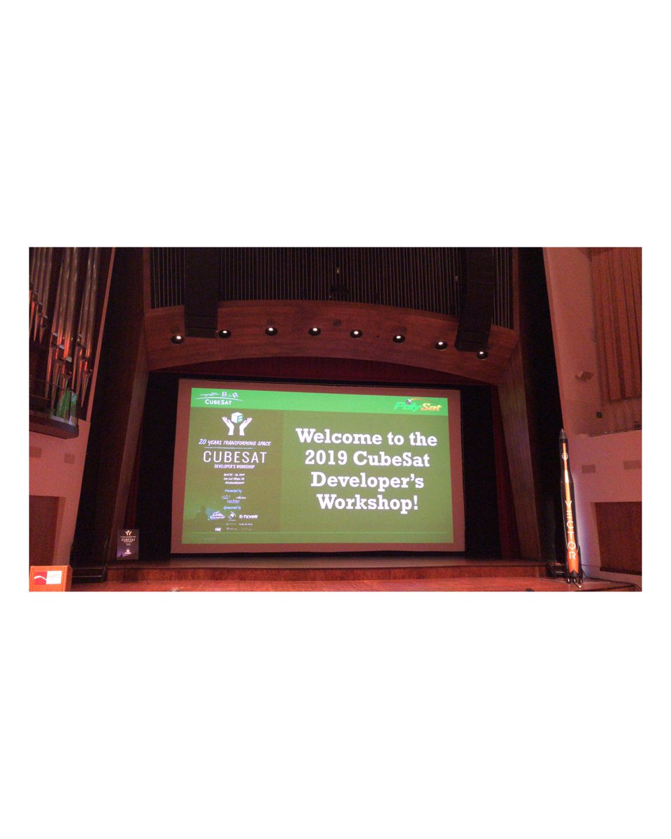 grizu263's tweet photo. Takım kaptanlarımız Muzaffer Duysal ve Çağla Aytaç Dursun pocketqube uydu projesi için CubeSat Developer Workshop 2019’a katılmak için California Polytechnic State University’deler. #cubesatdw #polysat https://t.co/P5lokRhXhf