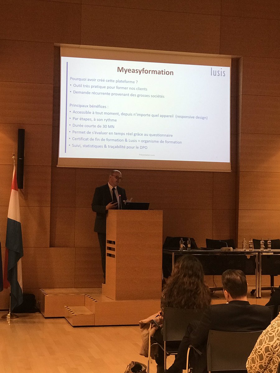 MarieLaureMo's tweet photo. 👍🏼 La easy formation par Lusis dans le cadre de clcDPO pour votre mise en conformité #rgpd ! https://t.co/TJWWlQc8qH #eventclc #Luxembourg #gdpr https://t.co/8dBMOldHAR
