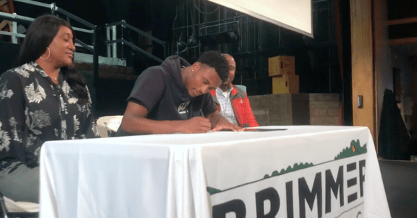 NEBallAcademy's tweet photo. so you ask why Brimmer? Jordan Minor signing his D1 Scholarship yesterday. https://t.co/RSyi5FObkt