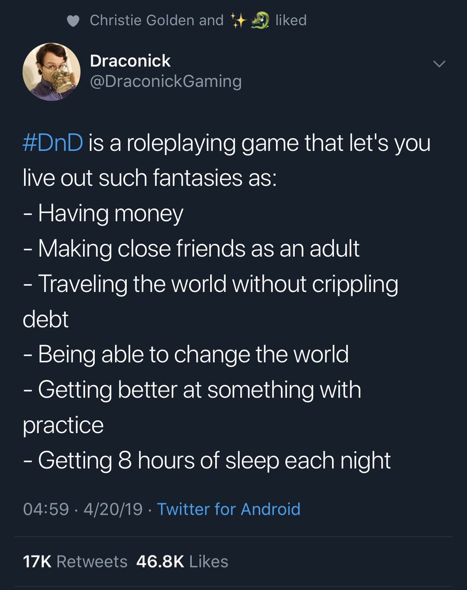 GamingGeare's tweet photo. Truth though 
.
.
#dnd #rpg #tabletop #tabletoprpg #tabletopping https://t.co/hVeShlvrwe