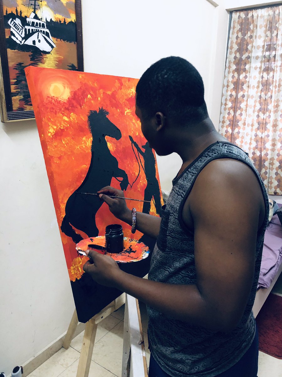 You get what you work for not what you wish for...  #pintoarts 🐎 🎭