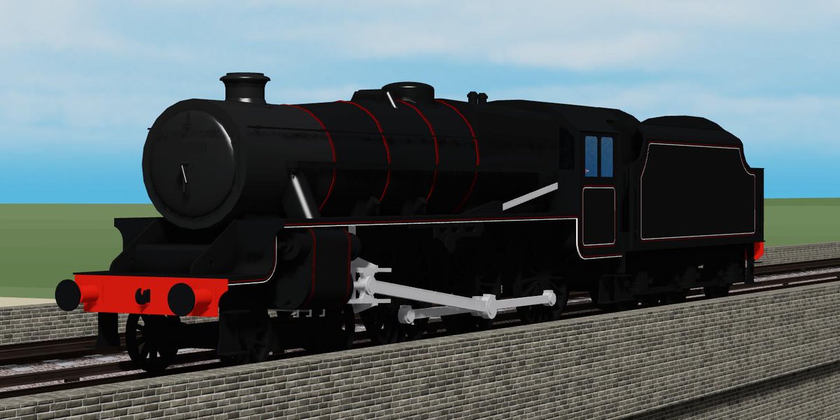 Robin On Twitter Between 1934 And 1951 842 Black 5 S Were Built For The Lms And The British Railways The Mixed Traffic Engine Was Used Until The Final Days Of Steam In - gcr logo roblox