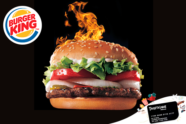 Pensando ¿Qué puedes almorzar hoy?🤔, recuerda que al presentar tu <a href="/TarjetaLibre/">Tarjeta Libre</a> obtienes agrandado en el menú del 1 al 7 en <a href="/BurgerKing_GT/">Burger King Guatemala</a>