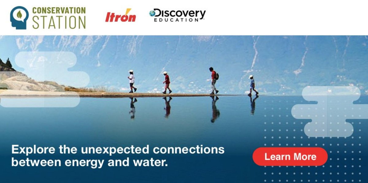 GPBEducation's tweet photo. Explore the unexpected connections at the heart of the energy-water nexus in your classroom, using brand-new resources from #ConservationStation, launching each day of the 2019 #WeekOfResourcefulness!
https://t.co/4r1w63lDFQ https://t.co/SHk9ELuIMs