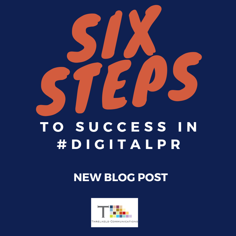 billth's tweet image. In this blog post, I cover 6 key steps you need to take for success in #DigitalPR. bit.ly/2VhKzbi