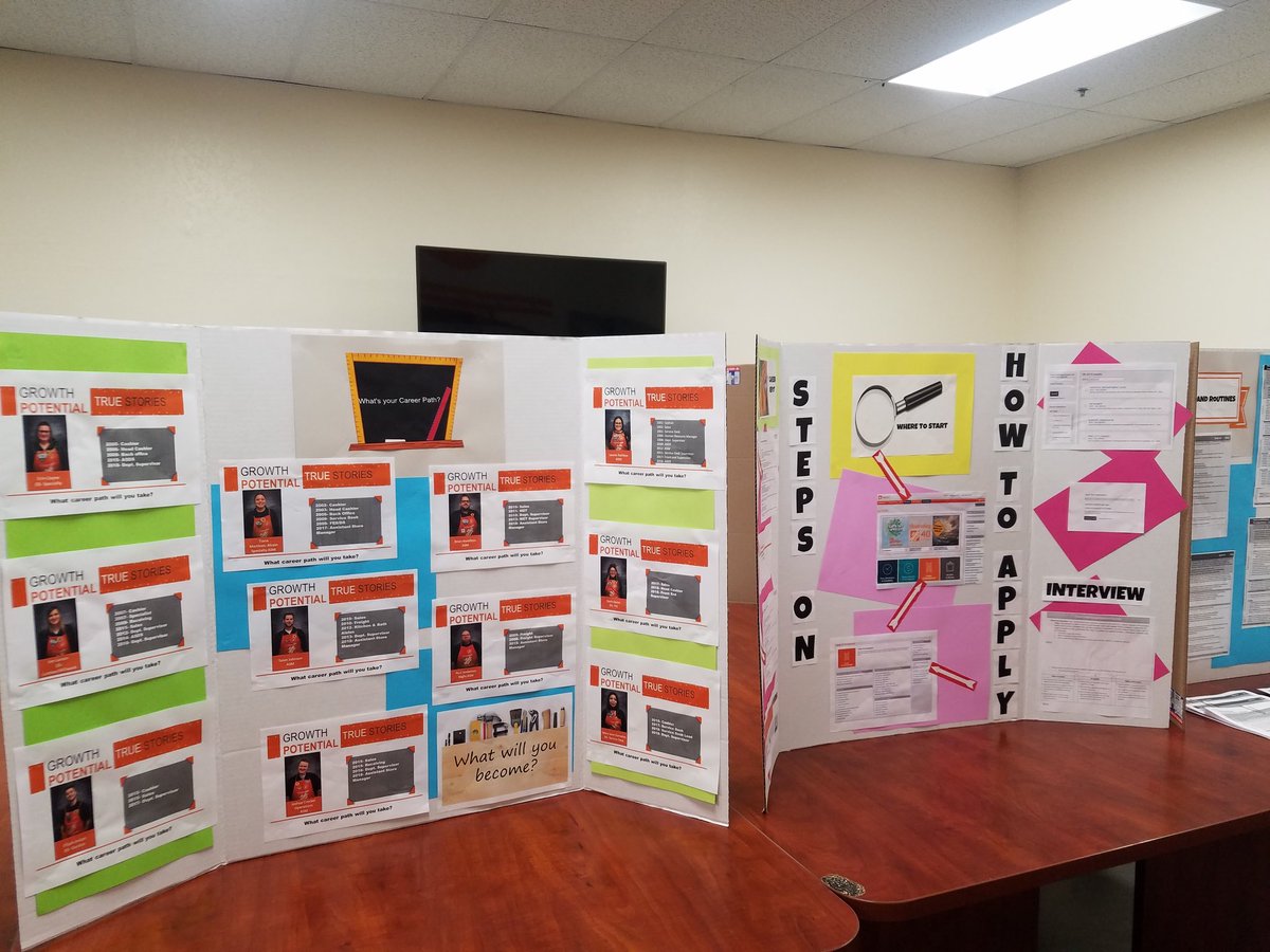 L_Donna82's tweet photo. It's Career Day at 4010!! Already having associates stop by before we kick off the fair! @bamanda1214 @tiana_martines @TalonHD4010 @bdesigns03 @JoshuaCrocker3 @KayK_Quinn @RosebudOMalley @kyle_mckinnon12 @CourtneyMKorkow @Bselch https://t.co/LyiwN0Lu4M