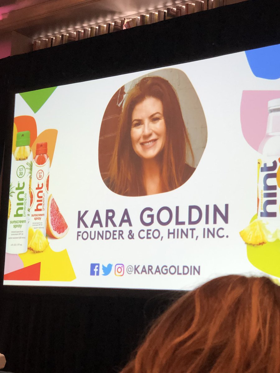 garystringham's tweet image. I had the pleasure of listening to the CEO of Hint, @karagoldin and the amazing products they have. Very enlightening the hear about the ingredients of bottled water and how their product is disrupting the industry with chemical free water and bottles. Such an amazing company!