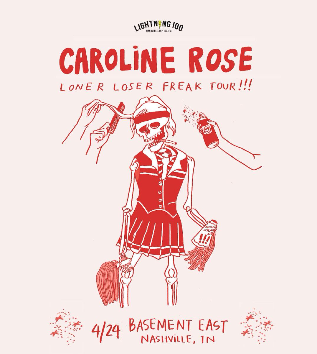 Native (@nativenashville) on Twitter photo Caroline Rose is playing <a href="/BasementEast/">The Basement East</a> tonight! Don't miss it! Grab tickets here: bit.ly/2Vjk8BN. Caroline Rose is playing <a href="/BasementEast/">The Basement East</a> tonight! Don't miss it! Grab tickets here: bit.ly/2Vjk8BN.
